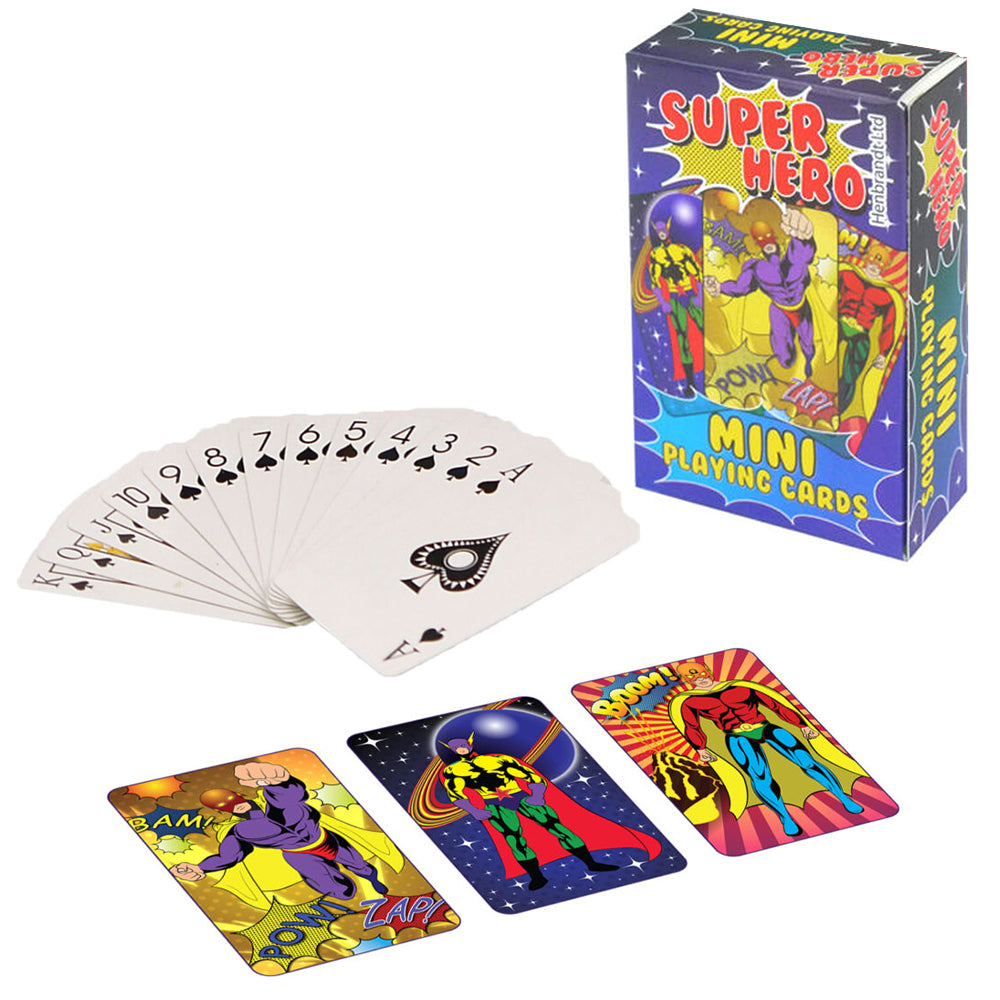 Super Hero | Little Playing Cards for Kids | Little Gift | Cracker Filler