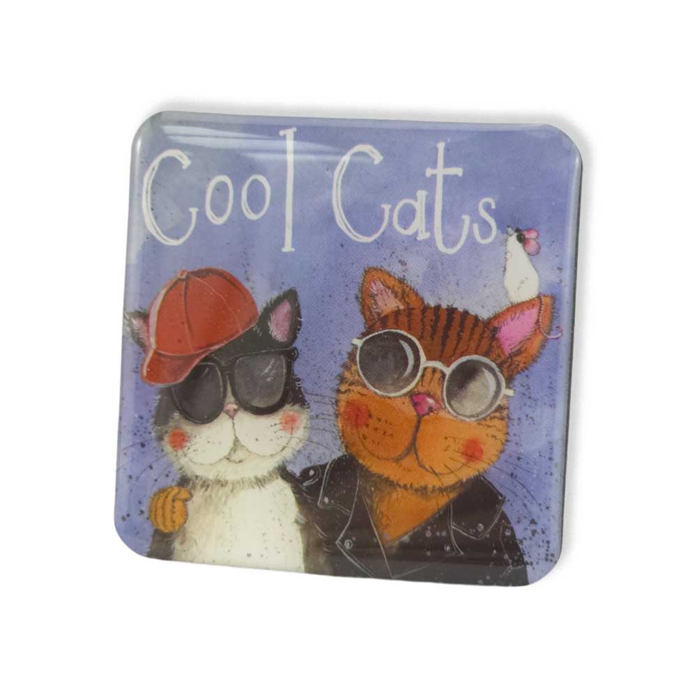 Cool Cats | Fridge Magnet | Little Gift | Cracker Filler