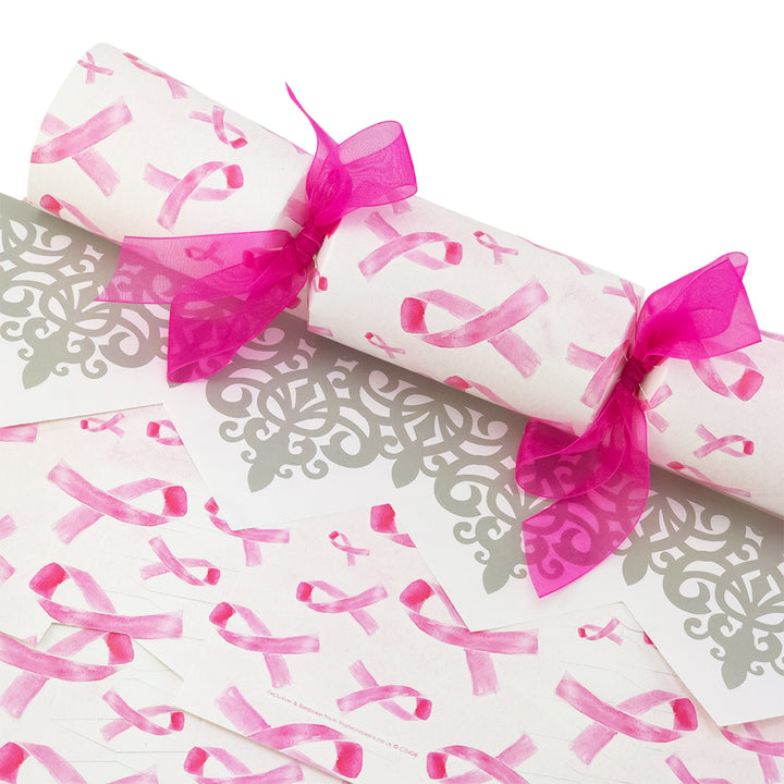 Pink Ribbon | Cracker Making Craft Kit | Make Your Own