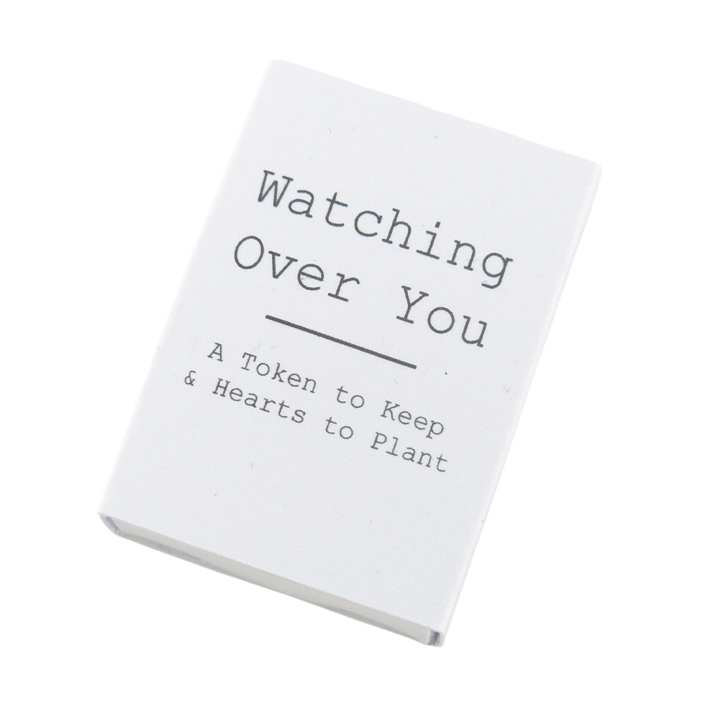 Watching Over You | Ceramic Token & Hearts to Plant | Cracker Filler | Mini Gift