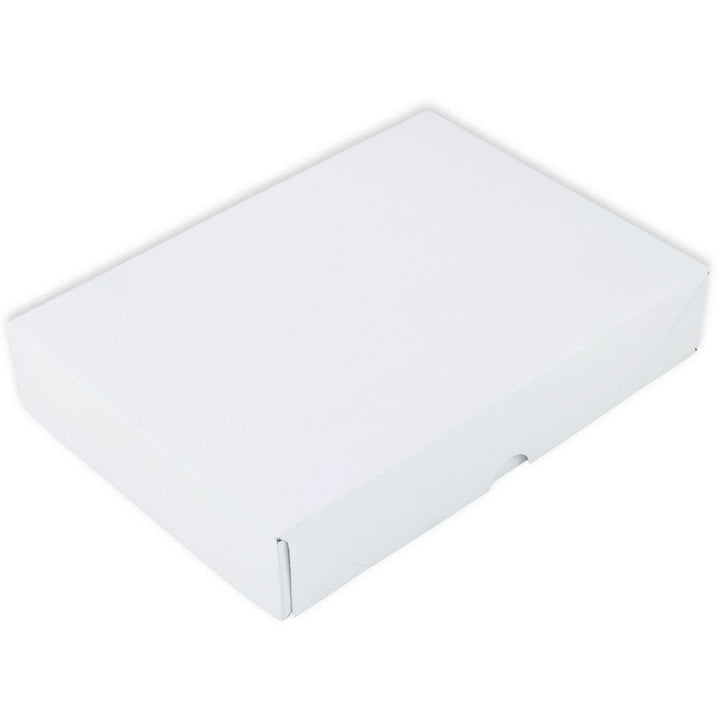 White or Kraft | Basic Box for Standard Handmade Crackers | Holds 4