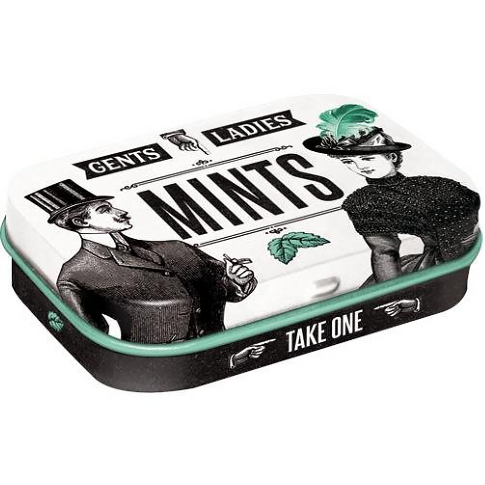 Gents & Ladies | 15g Sugar Free Mint Tin | Cracker Filler | Little Gift