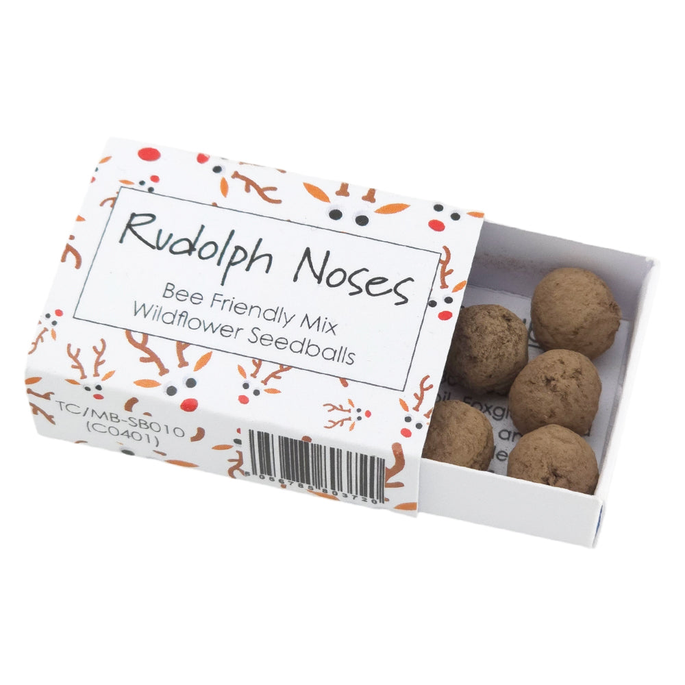 Rudolph Noses | Seedball Matchbox | Bee Mix | Cracker Filler | Mini Gift