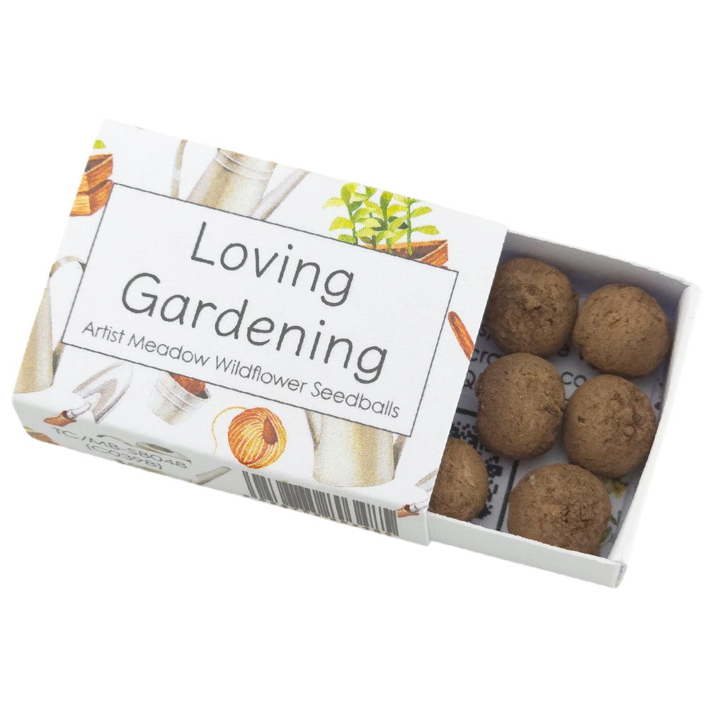 Loving Gardening | Artist Mix | Seedball Box | Cracker Filler | Little Gift