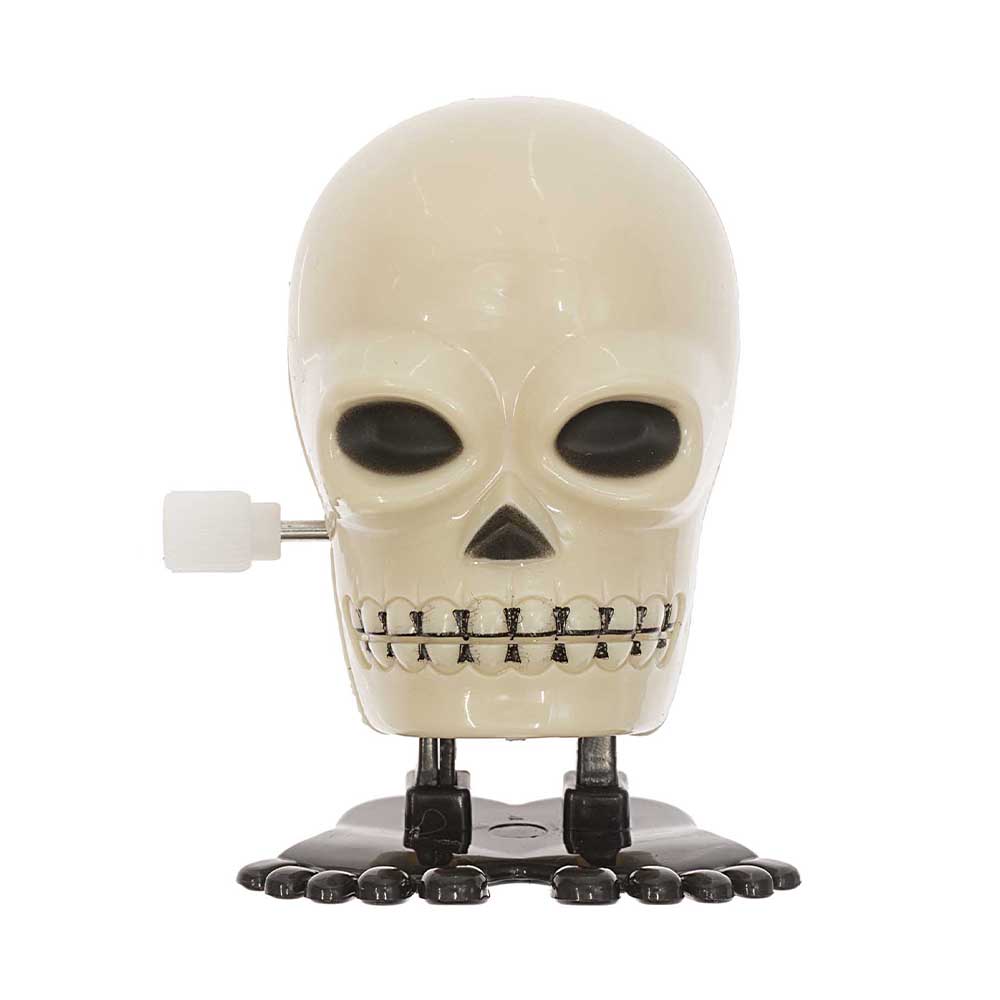 Spooky Skull | Walking Wind Up Halloween Toy | Little Gift | Cracker Filler