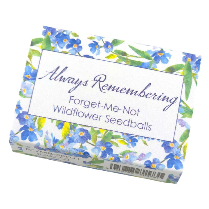 Always Remembering | Forget Me Not Seedballs | Cracker Filler | Mini Gift