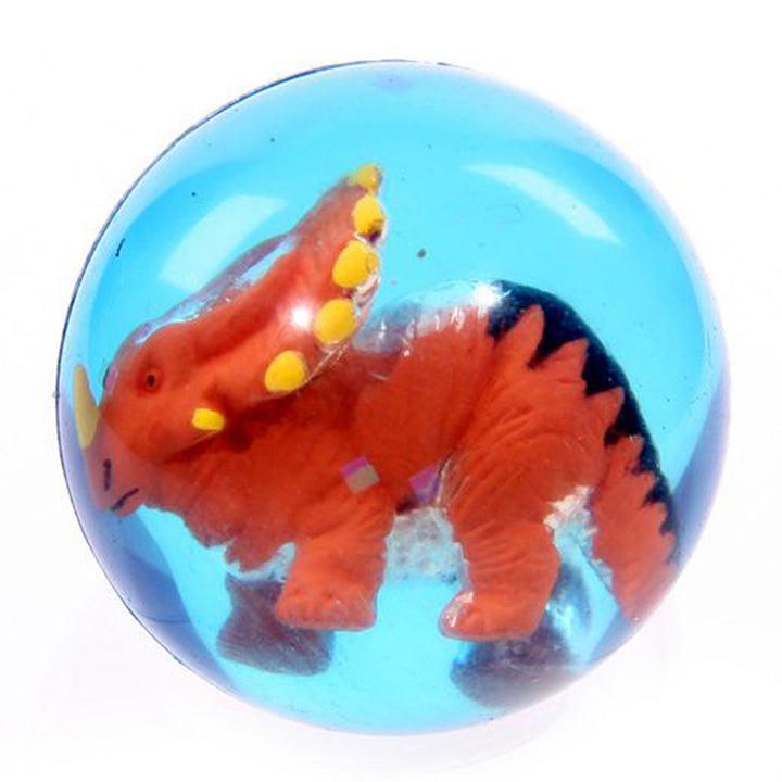 Dinosaur Rubber Bouncy Ball | Single | Party Bag Gift | Cracker Filler