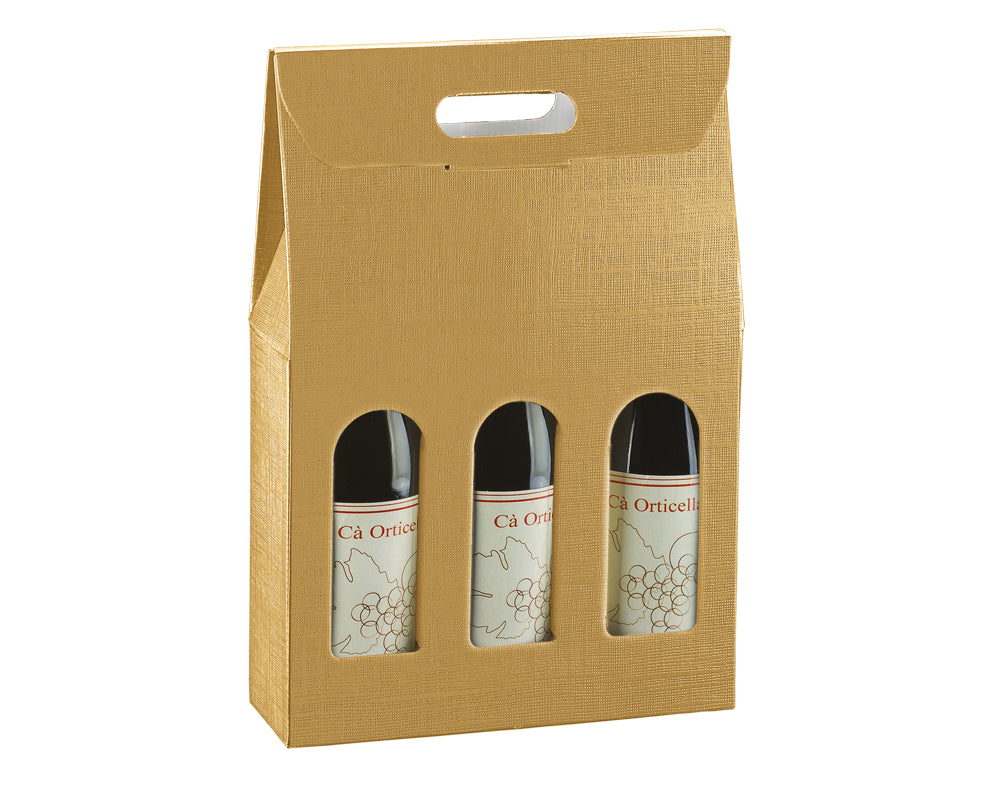 Wine Bottle Gift Boxes | Choose 1 to 4 Bottles | Selection of Colours | Recyclable