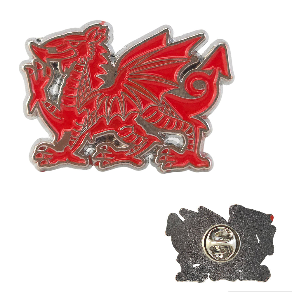 Welsh Red Dragon Pin Badge | Mini Gift | Cracker Filler