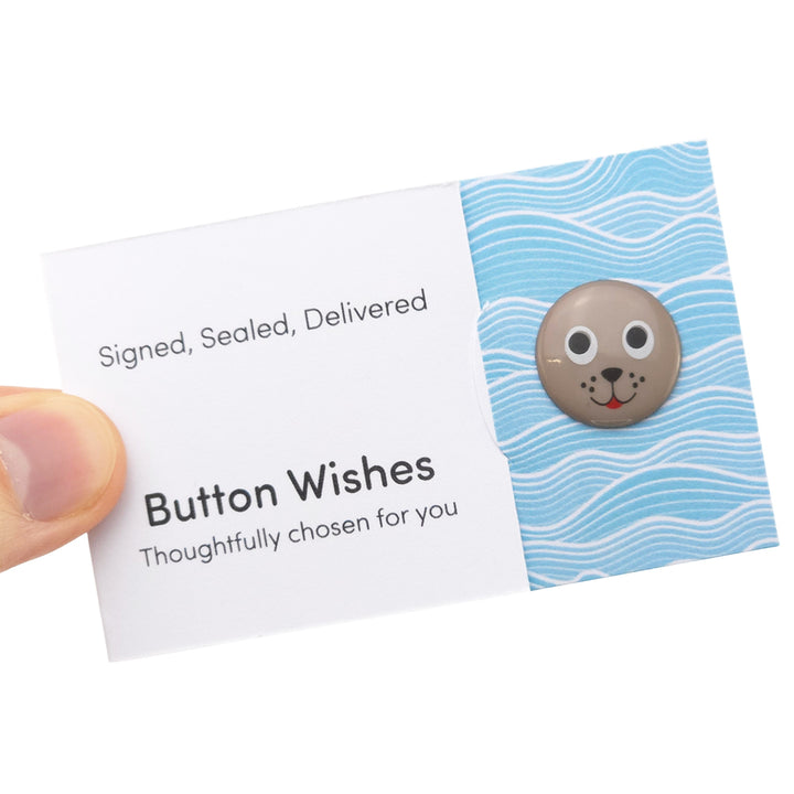 Signed, Sealed, Delivered | Button Wishes | Mini Gift | Cracker Filler