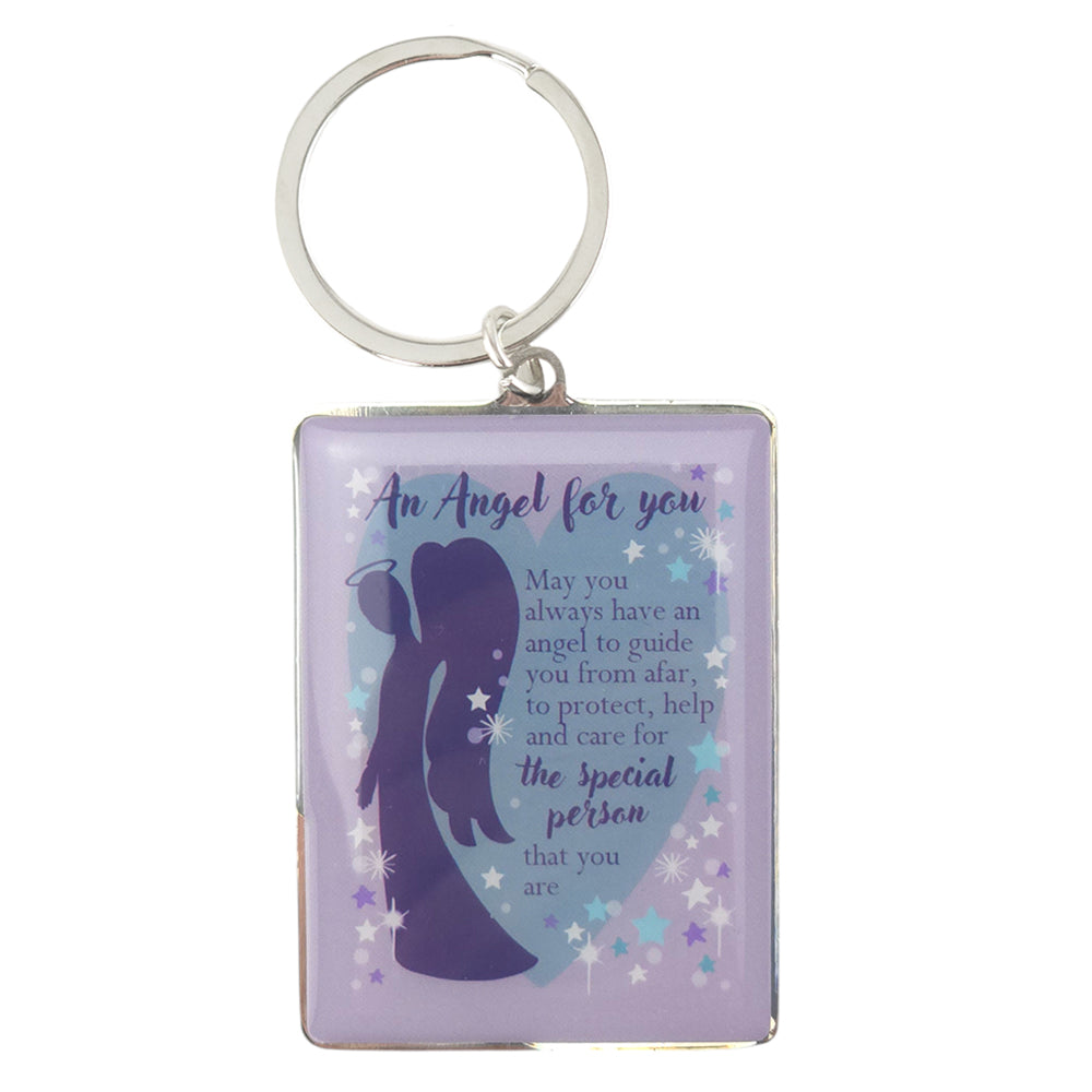 An Angel For You | Special Person | Metal Keyring | Little Gift | Cracker Filler