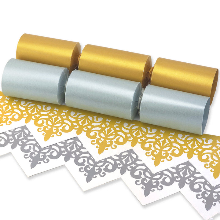 Gold & Silver | Craft Kit to Make 8 Crackers | Recyclable