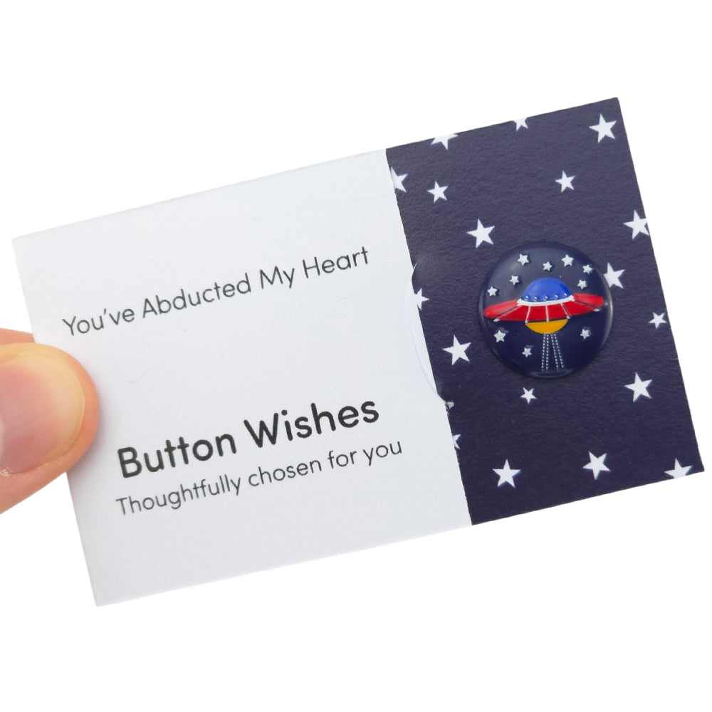 You've Abducted My Heart | Button Wishes | Mini Gift | Cracker Filler