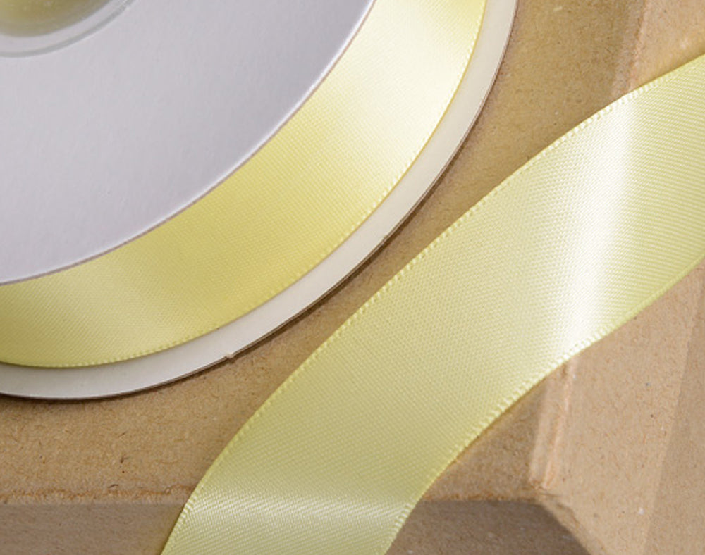 15mm or 23mm Double Faced Satin Ribbon | 25m Long