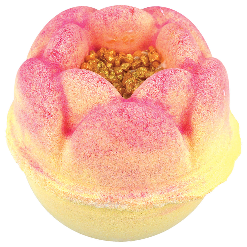 24k Marigold Bomb Raw Bath Blaster | Bath Bomb Gift