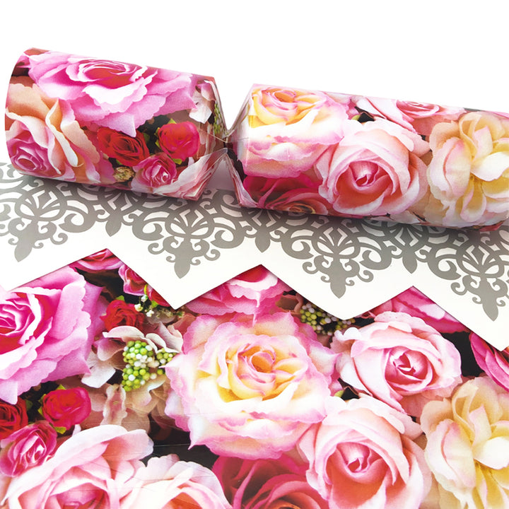 Pink Roses | Cracker Making Craft Kit | Make and Fill Your Own