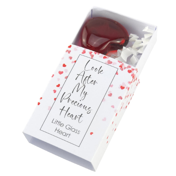 Look After My Precious Heart | Little Glass Heart | Little Gift | Cracker Filler