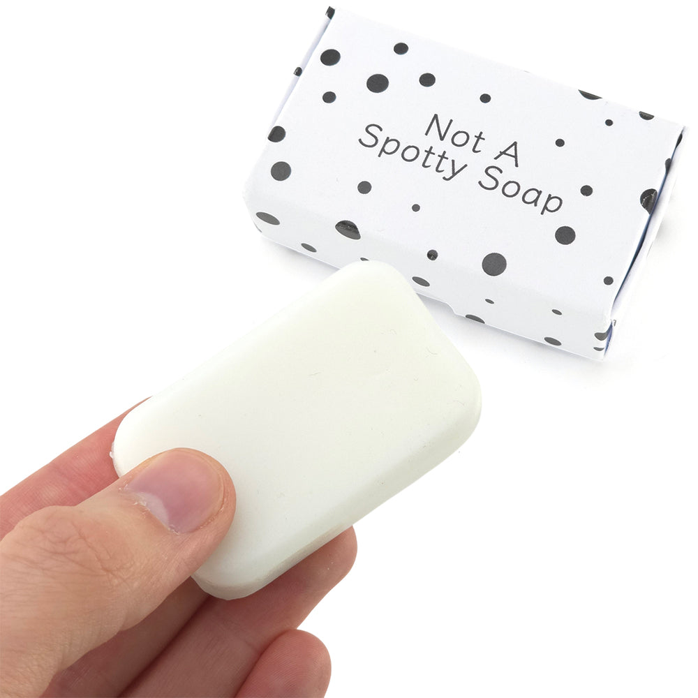 Not a Spotty Soap! | Coconut | 20g Travel Soap Bar | Mini Gift | Cracker Filler