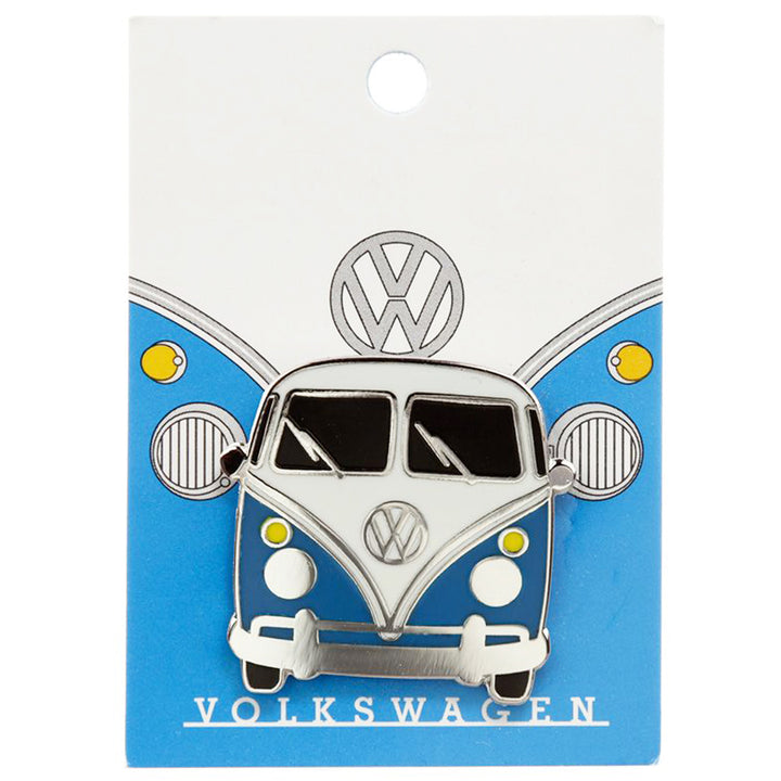 VW Camper Van | Blue Enamel Pin Badge | Mini Gift | Cracker Filler