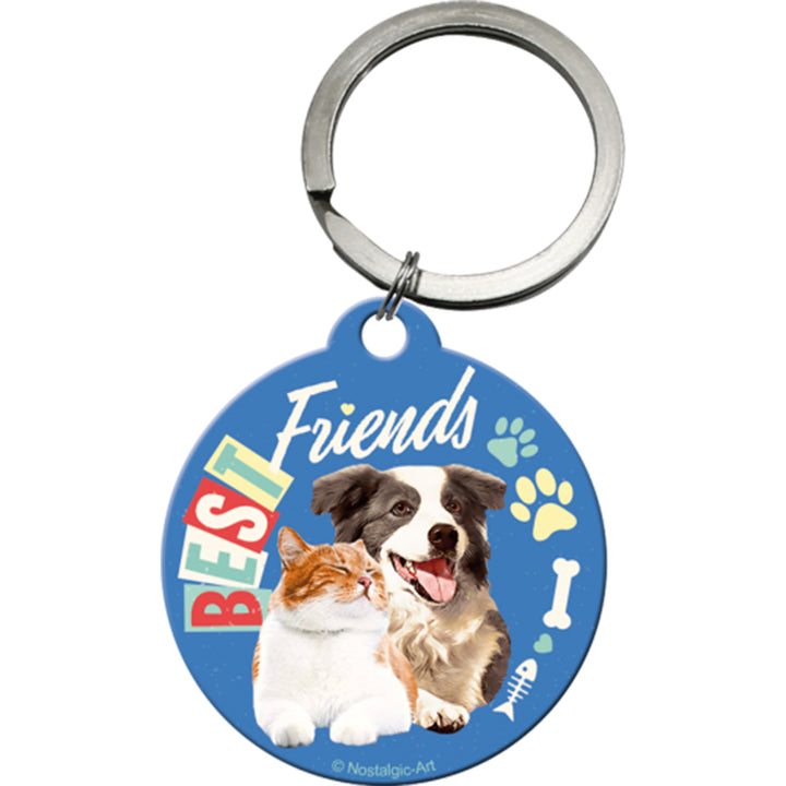 Pet Best Friends Original Nostalgic Keyring | Cracker Filler | Mini Gift