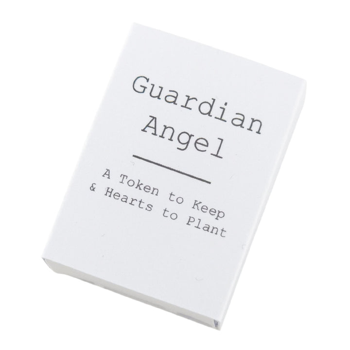 Guardian Angel | Ceramic Token & Hearts to Plant | Cracker Filler | Mini Gift