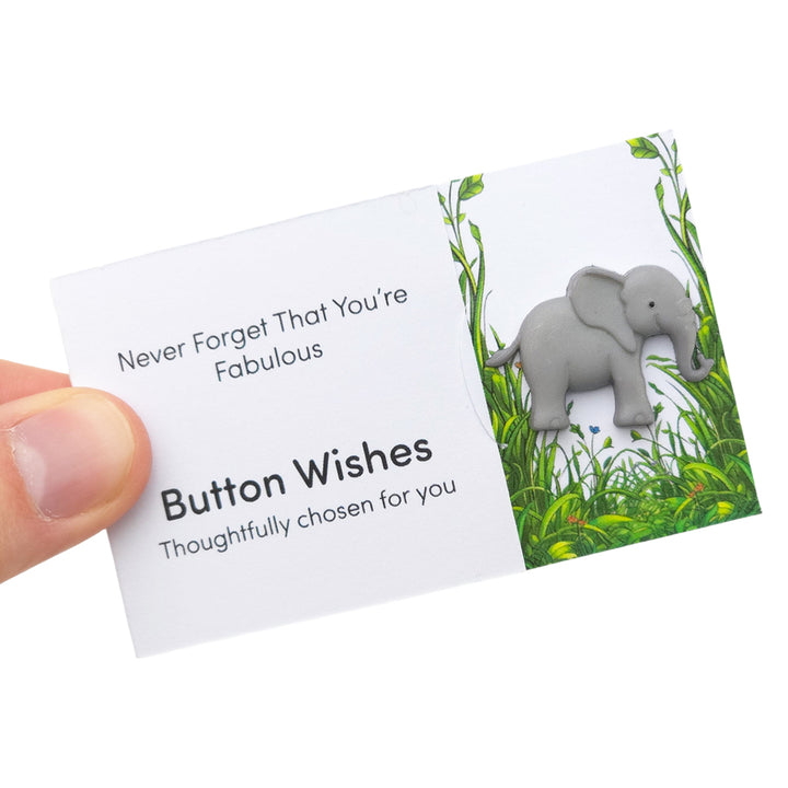 Never Forget That You’re Fabulous | Button Wishes | Mini Gift | Cracker Filler