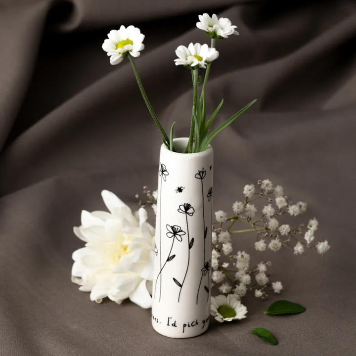 If Friends Were Flowers, I'd Pick You | Little Bud Vase | Mini Gift | Cracker Filler