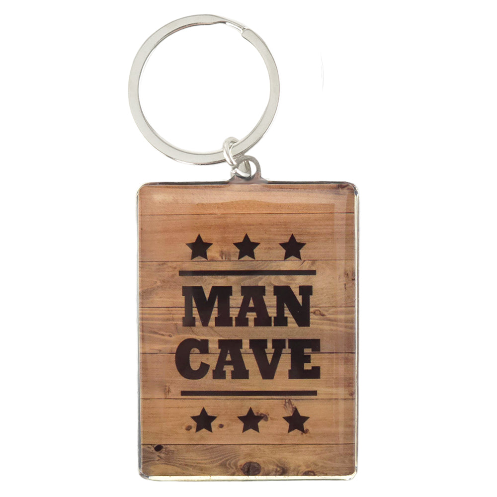 Man Cave | Metal Keyring | Mini Gift | Cracker Filler