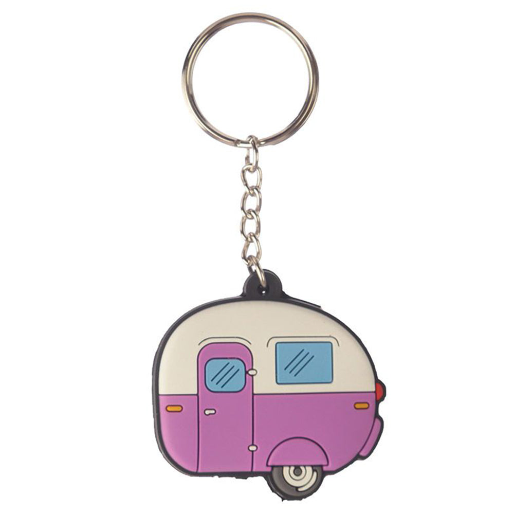 Caravan PVC Keyring Key Holder | Little Gift | Cracker Filler