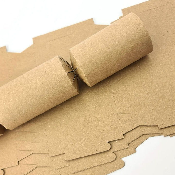 Natural Recycled Kraft | Basic Make & Fill Your Own Crackers | Cracker Craft Kit