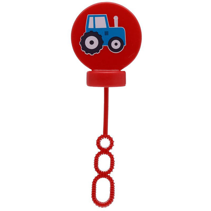 Single Little Tractors | Bubbles & Wand | 14cm Tall | Mini Gift | Party Bag Filler