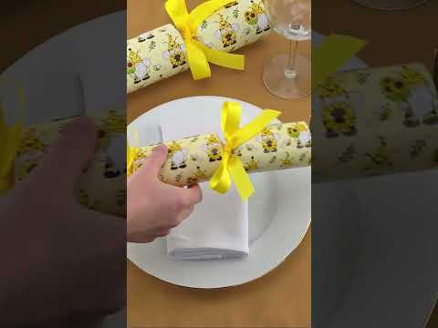 Summer Bee Gonks | Cracker Making Craft Kit | Make and Fill Your Own