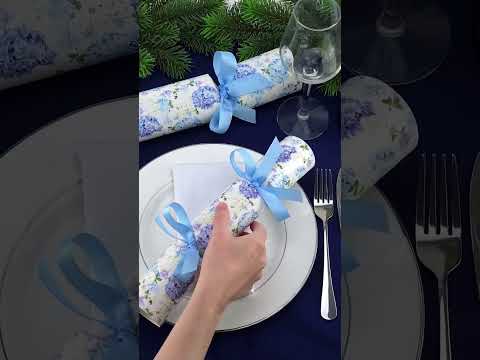 Blue Wedding Hydrangea | Cracker Making Craft Kit | Make and Fill Your Own