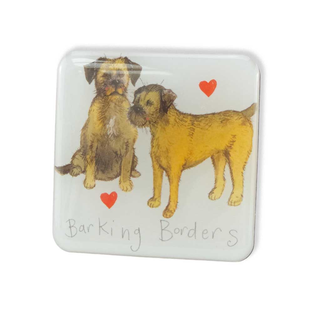 Border Terriers | Fridge Magnet | Mini Gift | Cracker Filler