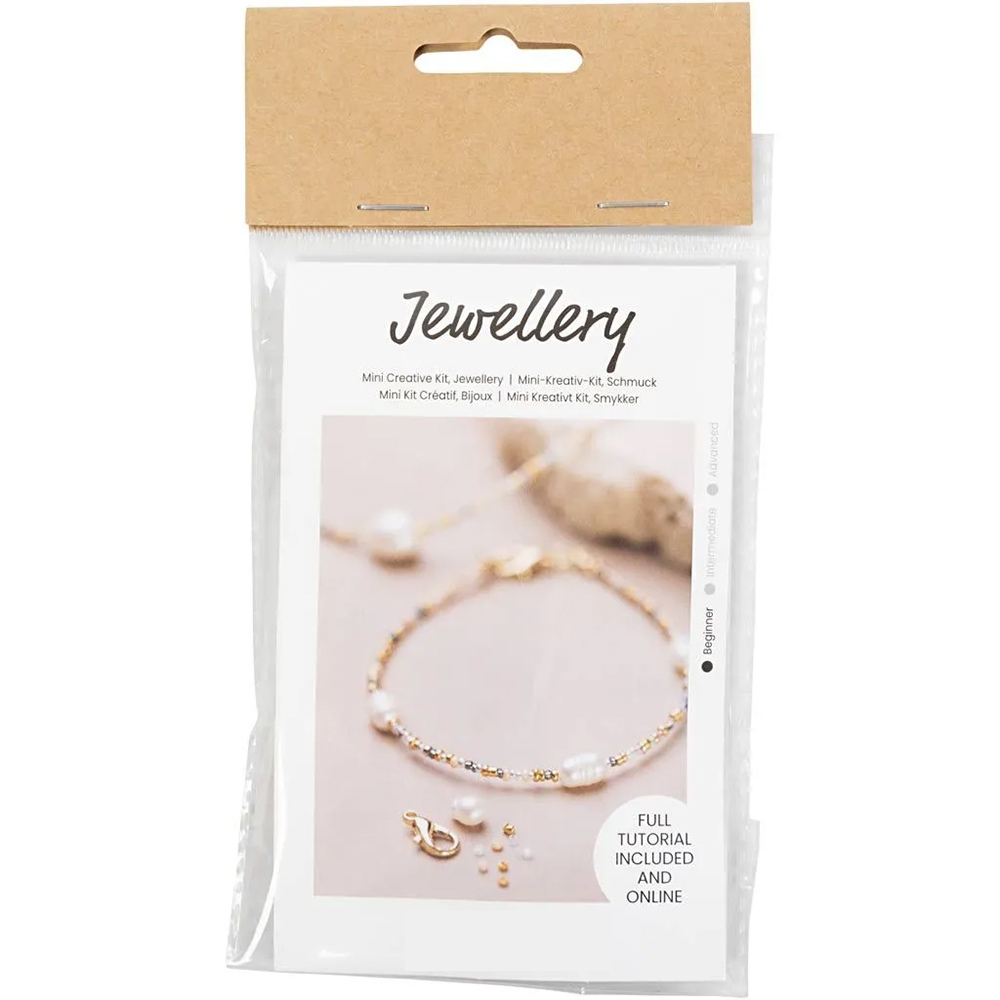 Mini Freshwater Pearl Jewellery Making Kit | Bracelet & Necklace