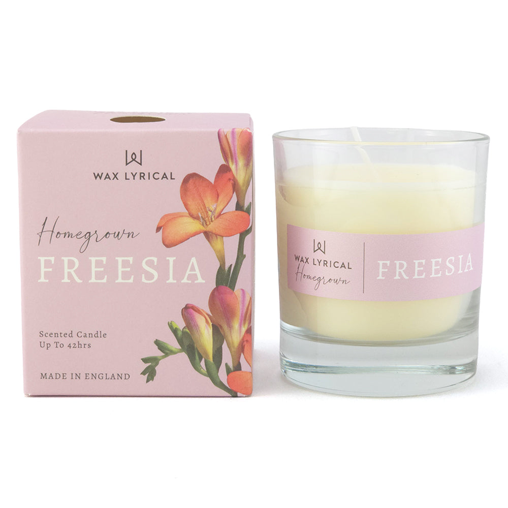 Homegrown Freesia | Scented Candle | Home Décor & Gift Idea