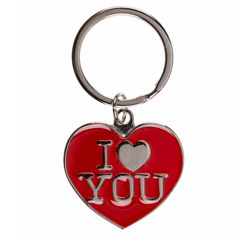 I Love You | Metal Keyring | Single | Little Gift | Cracker Filler