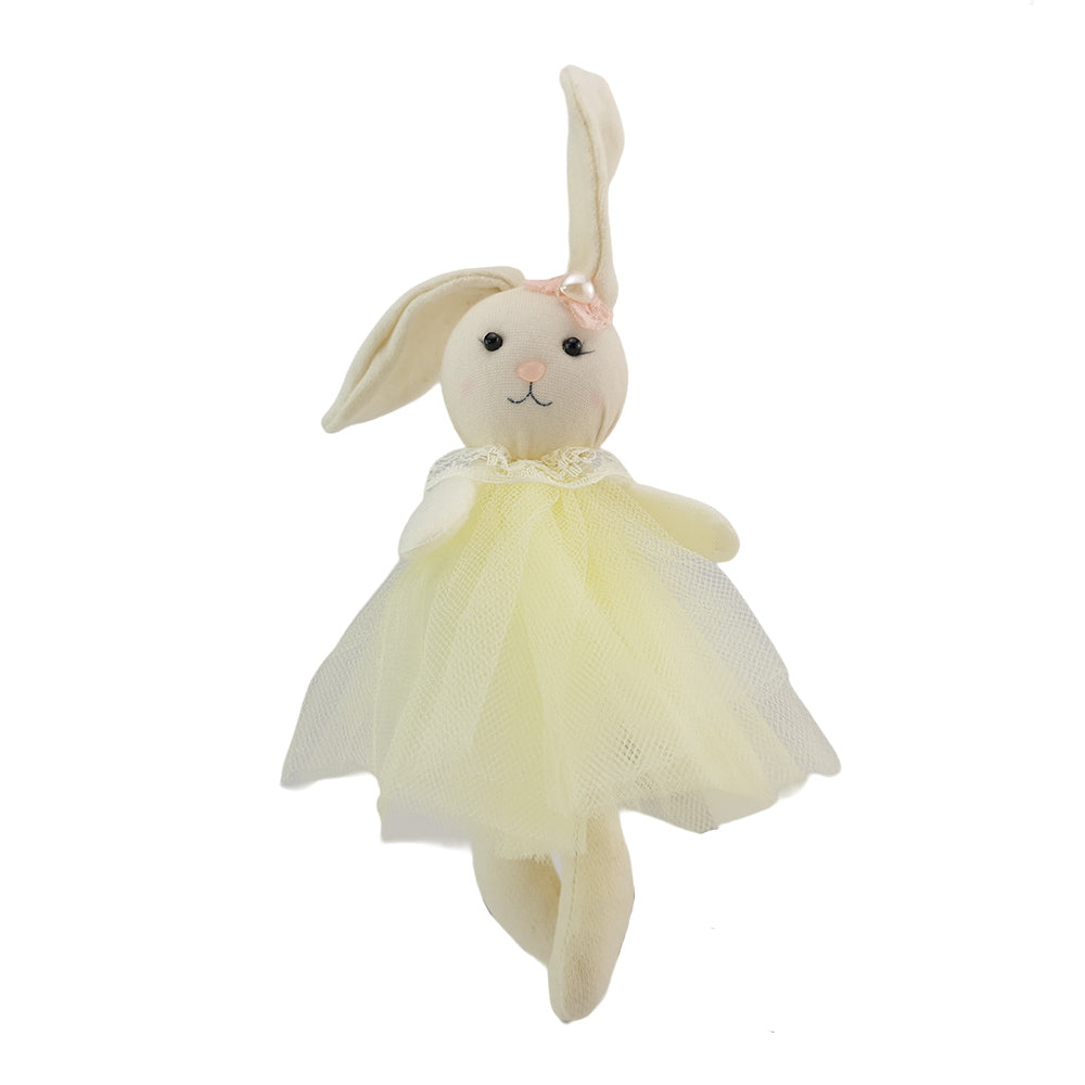 Oh So Pretty Easter Bunny | Yellow | Hanging Tree Decoration | Gisela Graham