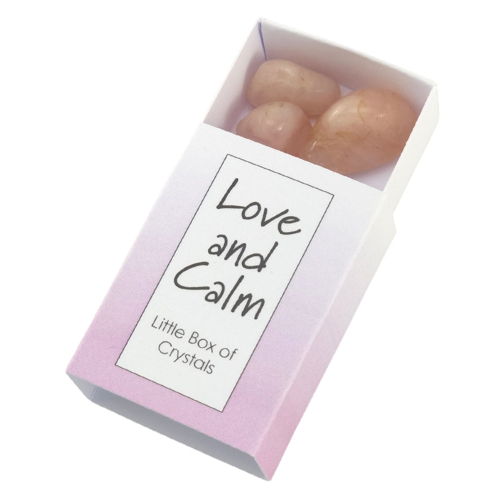 Rose Quartz | Love & Calm | Little Box of Crystals | Little Gift | Cracker Filler