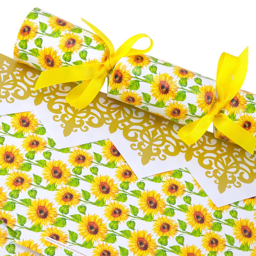 Bright Sunflowers | Cracker Making Craft Kit | Make & Fill Your Own