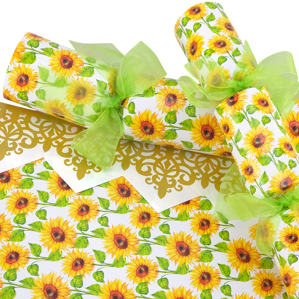 Bright Sunflowers | Cracker Making Craft Kit | Make Your Own