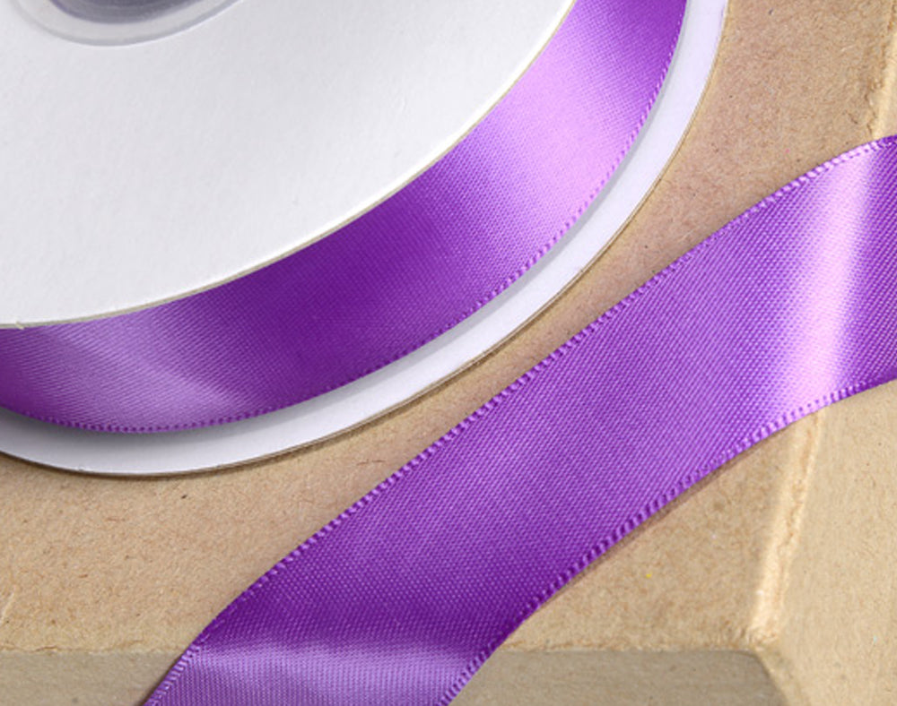 15mm or 23mm Double Faced Satin Ribbon | 25m Long