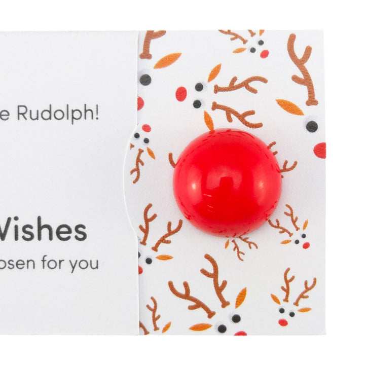 You Too Can be Rudolph! | Christmas | Button Wishes | Mini Gift | Cracker Filler