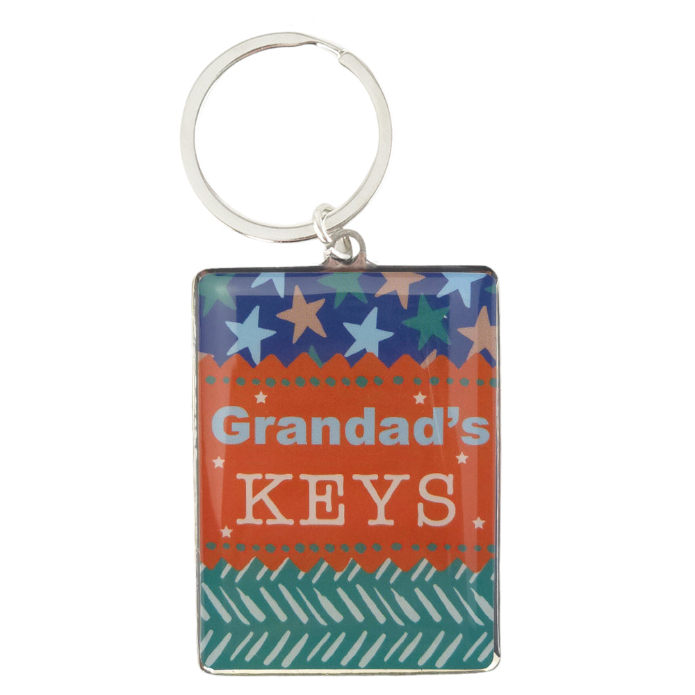 Grandad's Keys | Metal Keyring | Little Gift | Cracker Filler