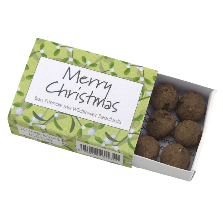 Simply Mistletoe | Merry Christmas | Bee Mix Seedballs | Cracker Filler