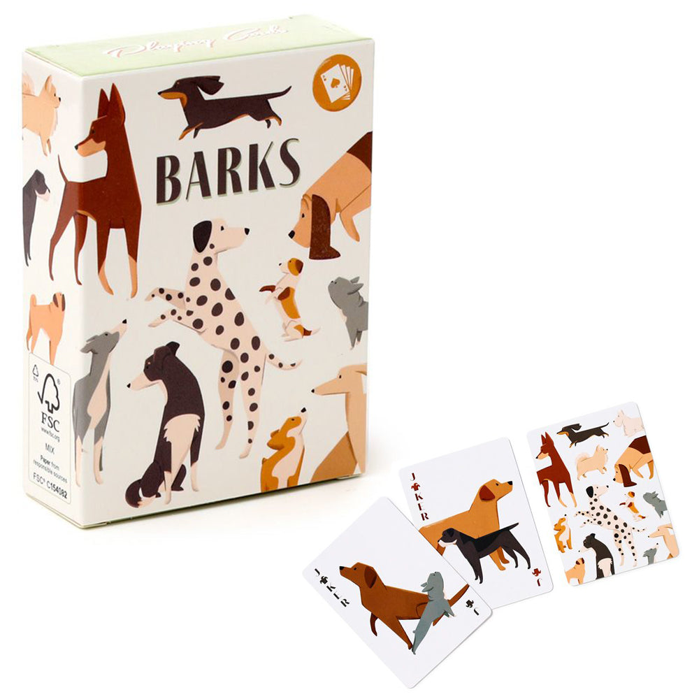 Dog Themed Printed Playing Cards | Little Gift