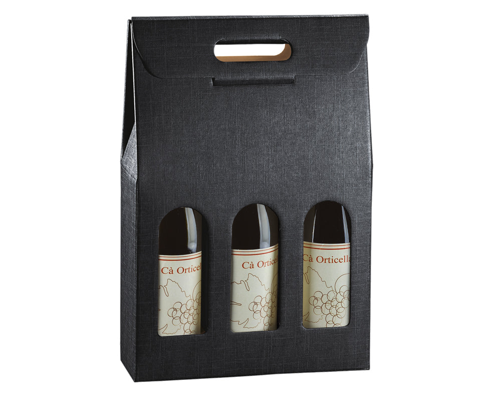 Wine Bottle Gift Boxes | Choose 1 to 4 Bottles | Selection of Colours | Recyclable