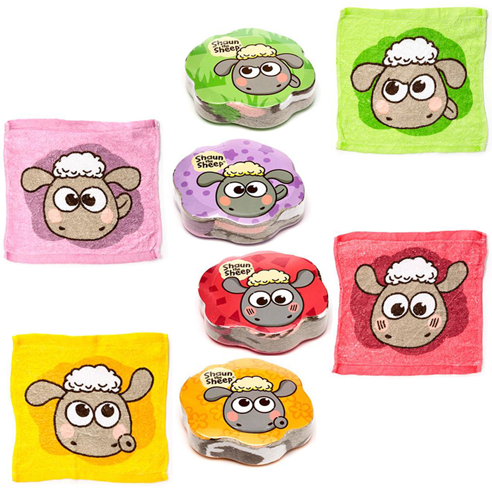 Shaun the Sheep | Compressed Flannel | Single | Little Gift | Cracker Filler