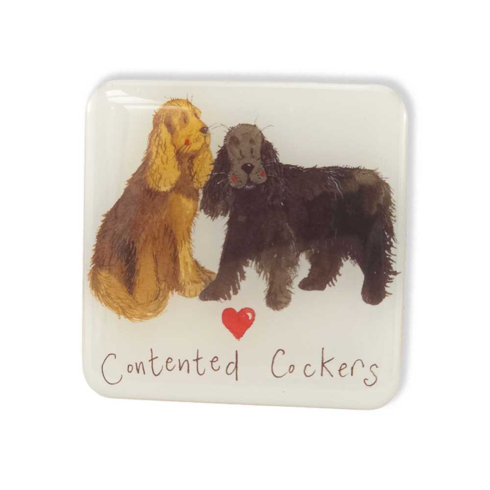 Cocker Spaniels | Fridge Magnet | Little Gift | Cracker Filler