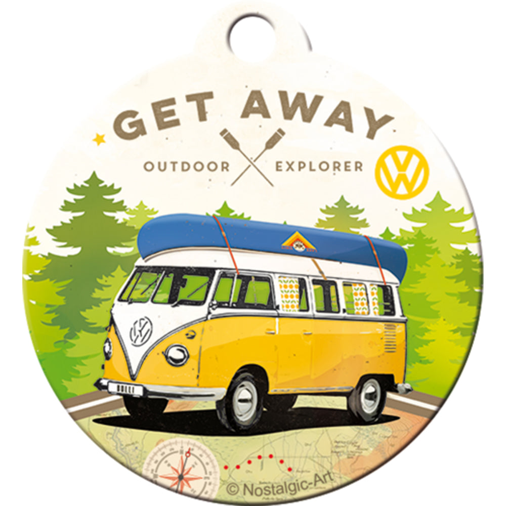 VW Camper | Metal Keyring | Mini Gift | Cracker Filler